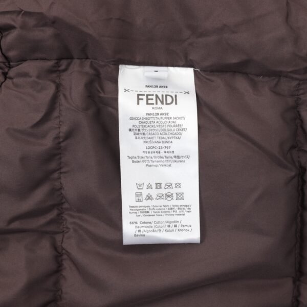 Fendi/Fendi 24Fw FF Dark Jacquard Down Jacket - Image 3