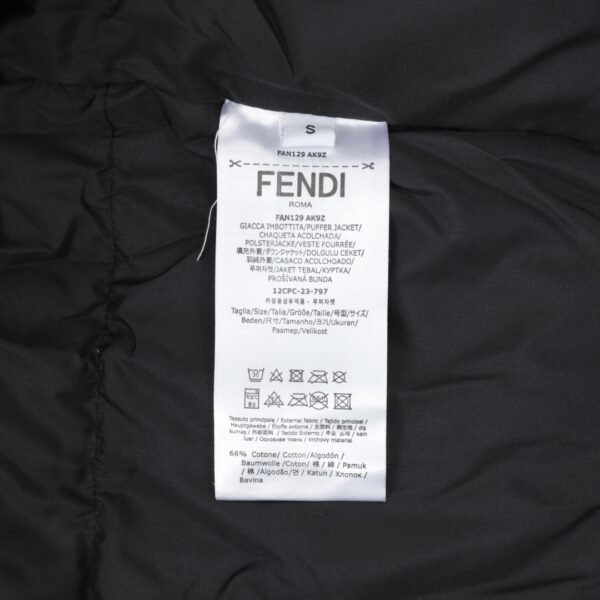 Fendi/Fendi 24Fw FF Dark Jacquard Down Jacket - Image 4