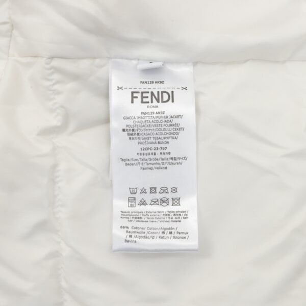 Fendi/Fendi 24Fw FF Dark Jacquard Down Jacket - Image 5