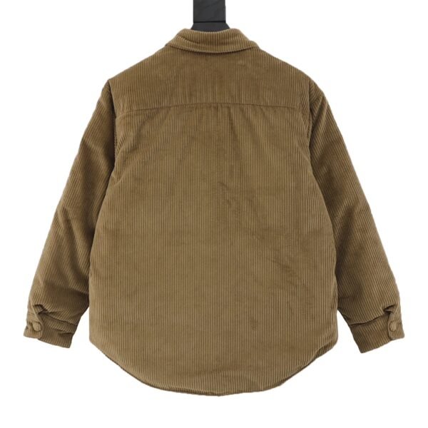 Miu Miu 24Fw Patch Embroidered Corduroy Down Jacket - Image 8