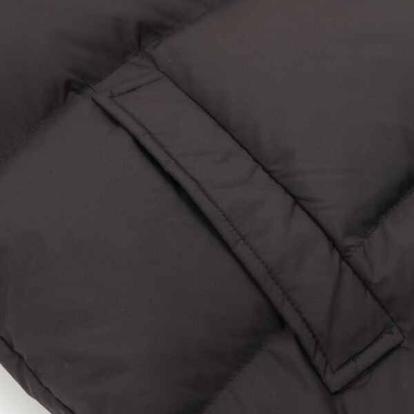 MIUMIU MM Patch Embroidered Hooded Down Jacket - Image 4