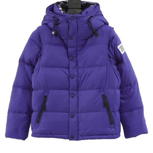 Burberry Detachable Sleeve Down Jacket