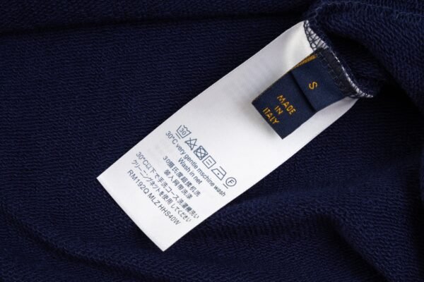 LOUIS VUITTON Floral Rope Print Hooded Sweatshirt - Image 8