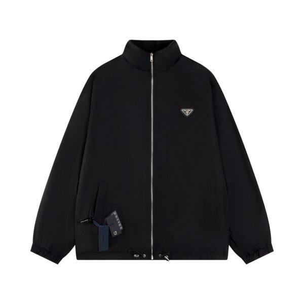 Prada Triangle Label Reversible Rocker Jacket