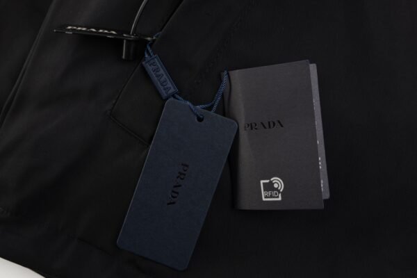 Prada Triangle Label Reversible Rocker Jacket - Image 5