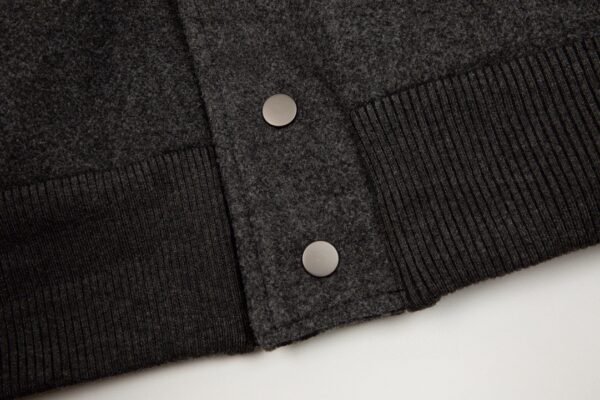 Fendi Reversible Wool Logo Jacket Baseball Jacket - Image 9