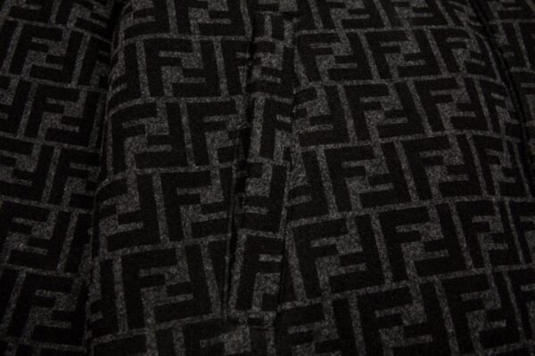 Fendi Reversible Wool Logo Jacket Baseball Jacket - Image 5