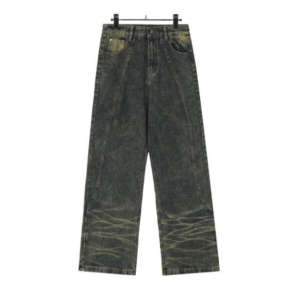 Balenciaga Gradient Stripe Straight Leg Jeans - Image 3