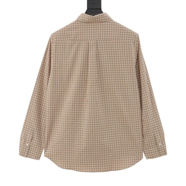 MIUMIU MM fine plaid long sleeve shirt - Image 2