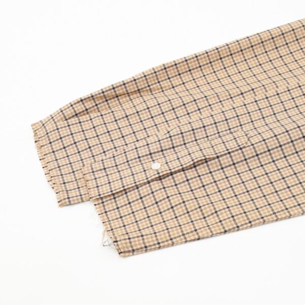 MIUMIU MM fine plaid long sleeve shirt - Image 4