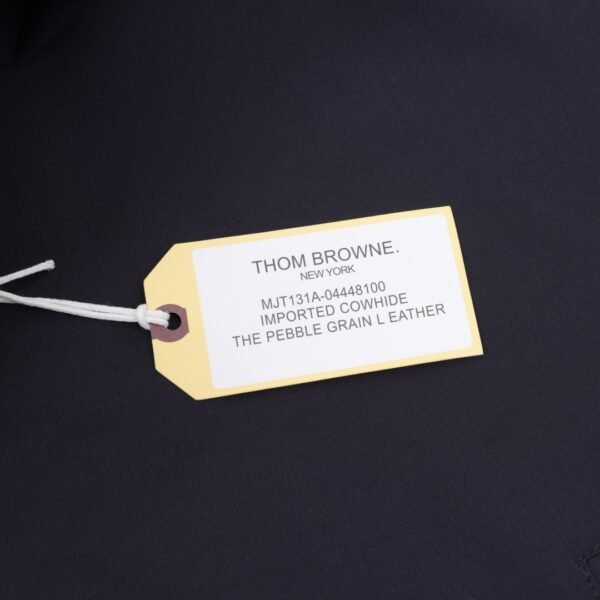 THOM BROWNE TB 24FW Detachable Patchwork Woven Jacket Hooded Coat - Image 7