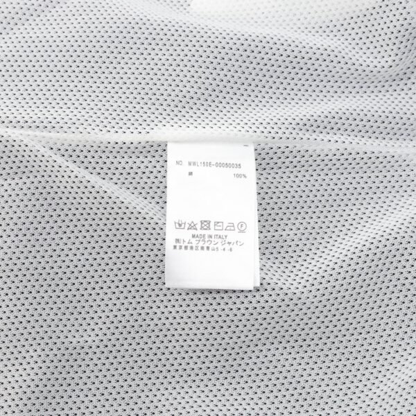 THOM BROWNE TB 24FW Detachable Patchwork Woven Jacket Hooded Coat - Image 3