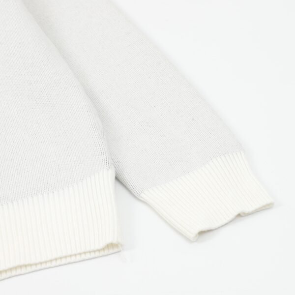 Prada color knit letter logo knit round neck sweater - Image 5