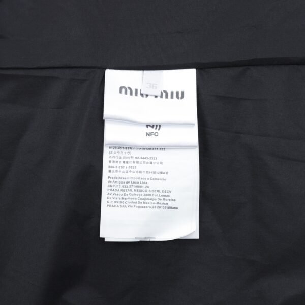 MIU MIU MM velvet pocket cashmere down jacket jacket - Image 4