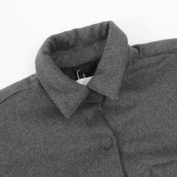 MIU MIU MM velvet pocket cashmere down jacket jacket - Image 7