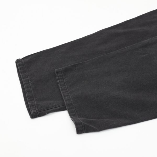 Stussy Black Eight Embroidered Heavy Wash Jeans - Image 5