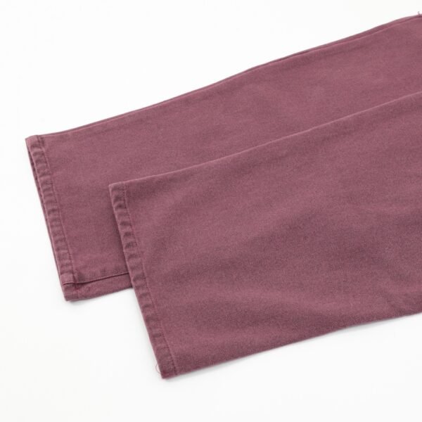 Stussy Black Eight Embroidered Heavy Wash Jeans - Image 4