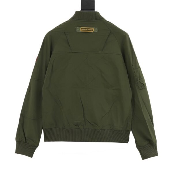 Canada Goose Pilot Jacket with Sleeve Octopus Appliques - Image 7