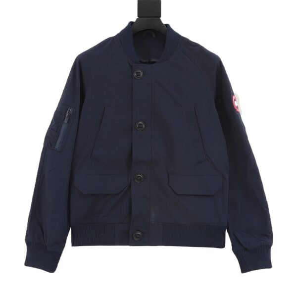 Canada Goose Pilot Jacket with Sleeve Octopus Appliques