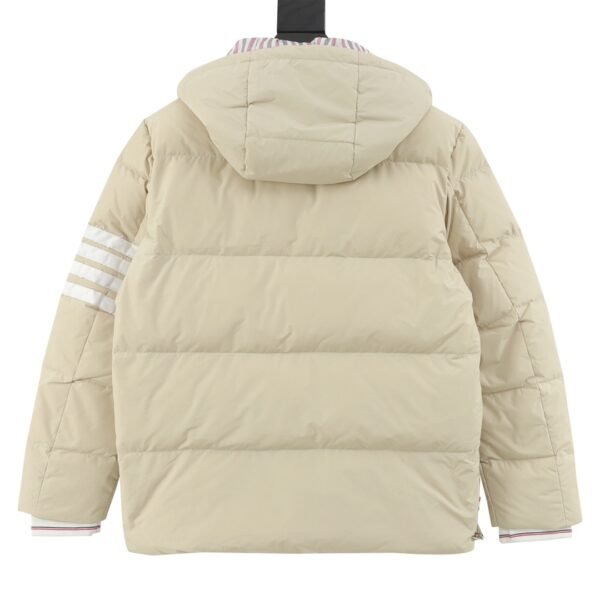 Tom Browne 23Fw Classic Four Bar Webbing Down Jacket - Image 5