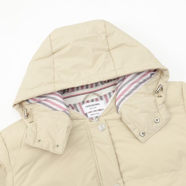 Tom Browne 23Fw Classic Four Bar Webbing Down Jacket - Image 2
