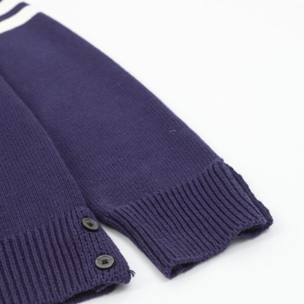 Thom Browne Colorblocked Four Bar Crew Neck Sweater - Image 5