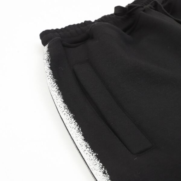 Supreme Week12 X Stone Island Hooded Sweatpants with Side Stripes - Image 3