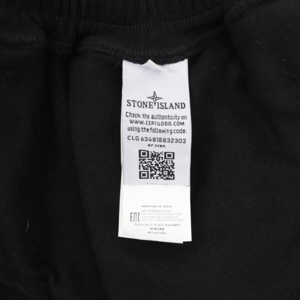 Supreme Week12 X Stone Island Hooded Sweatpants with Side Stripes - Image 7