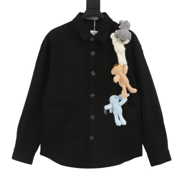 13DeMarzo Bear Waffle Shirt