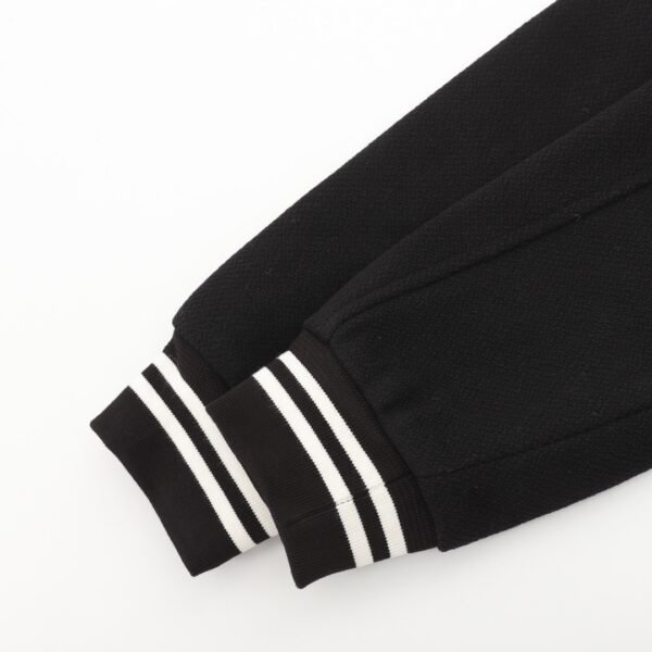 Saint Laurent Paris/St. Laurent Classic colorblocking baseball collar jacket jacket - Image 9