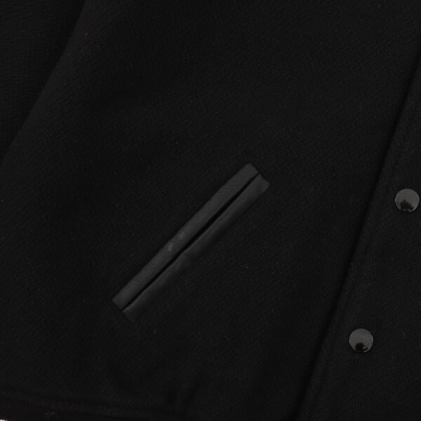 Saint Laurent Paris/St. Laurent Classic colorblocking baseball collar jacket jacket - Image 6