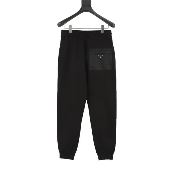 Prada Zipper Pocket Triangle Label Casual Pants - Image 10