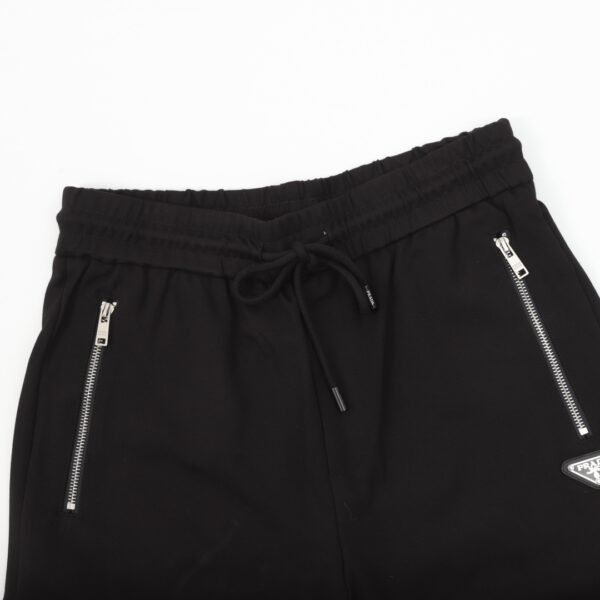 Prada Zipper Pocket Triangle Label Casual Pants - Image 5