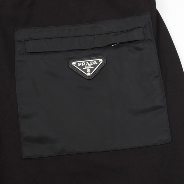 Prada Zipper Pocket Triangle Label Casual Pants - Image 4