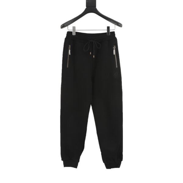Louis Vuitton Pearl Embellished Sweatpants