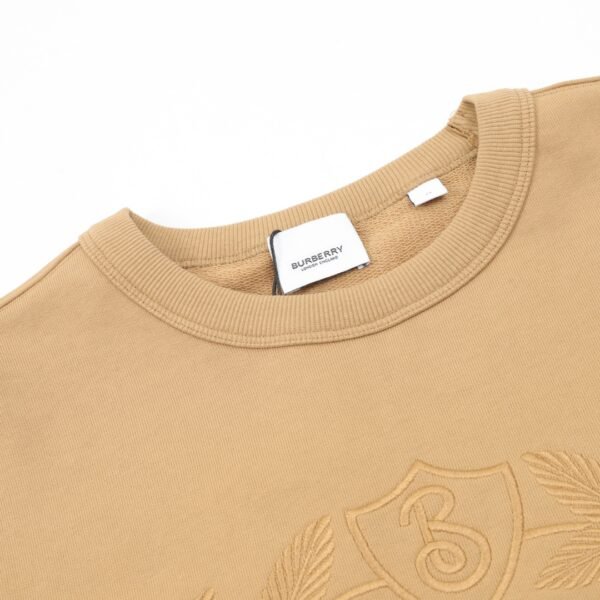 Burberry Oak Leaf Emblem Embroidered Crew Sweatshirt - Image 2