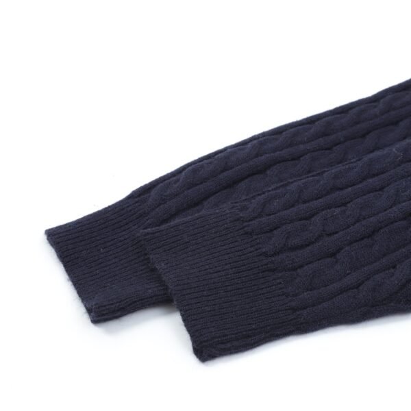 MIU MIU MM twisted cashmere polo neck sweater - Image 3