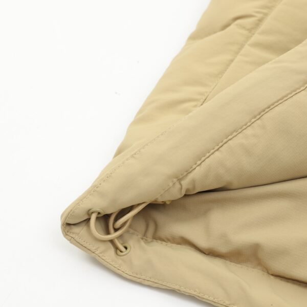 Burberry 24Fw Detachable Sleeve Hooded Down Jacket with Embroidered Cufflinks - Image 4