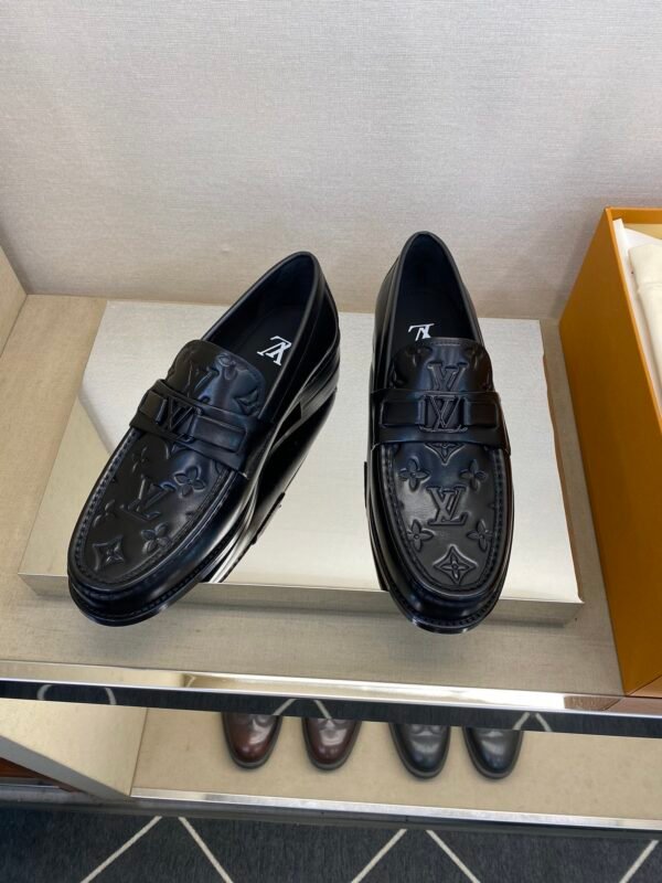 ⚠️【LV】Louis Vuitton Exclusive high quality ⚠️MAJOR leather-soled loafers - Image 4