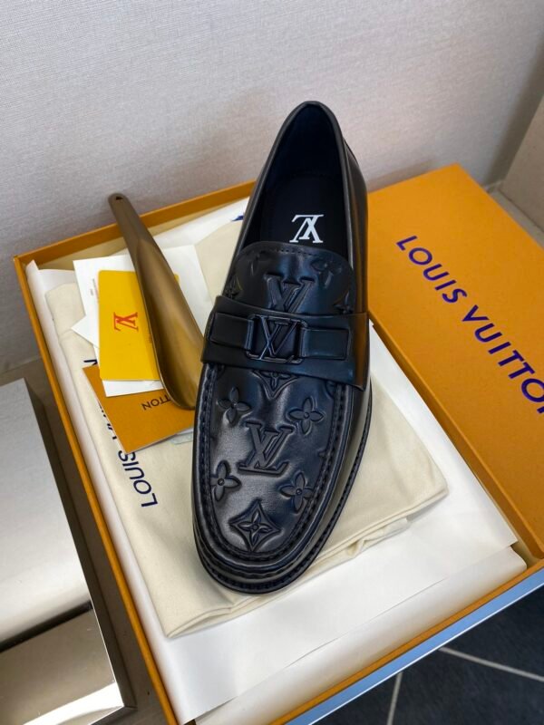 ⚠️【LV】Louis Vuitton Exclusive high quality ⚠️MAJOR leather-soled loafers - Image 2