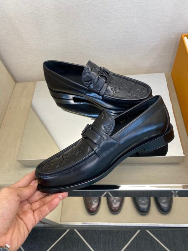 ⚠️【LV】Louis Vuitton Exclusive high quality ⚠️MAJOR leather-soled loafers - Image 6