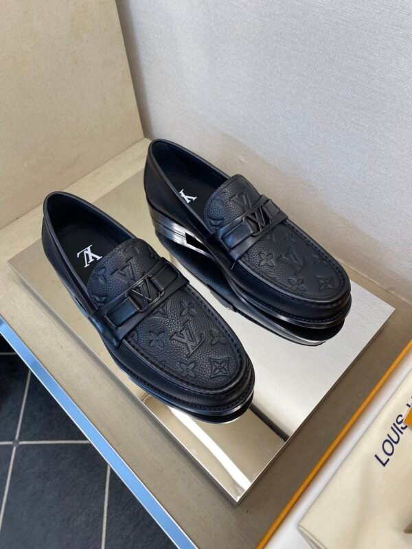 ⚠️【LV】Louis Vuitton Exclusive high quality ⚠️MAJOR leather-soled loafers - Image 9