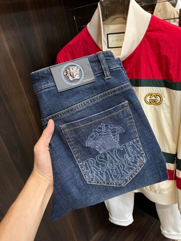 Versace 2024 fall and winter exclusive exclusive new ㊙️ Versace tide men's fashion casual pants - Image 8