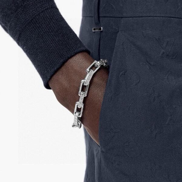 LV Louis Vuitton Hardened Bracelet - Image 10