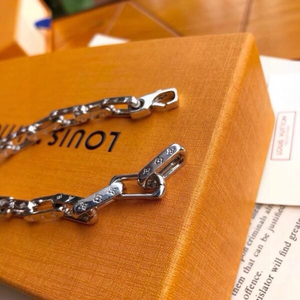 LV Louis Vuitton Hardened Bracelet - Image 9